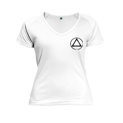 T-shirt damski biały Rozmiar L