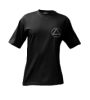 T-shirt męski czarny