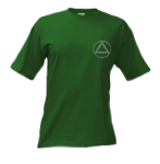 T-shirt męski ciemna zieleń