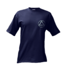 T-shirt męski granatowy